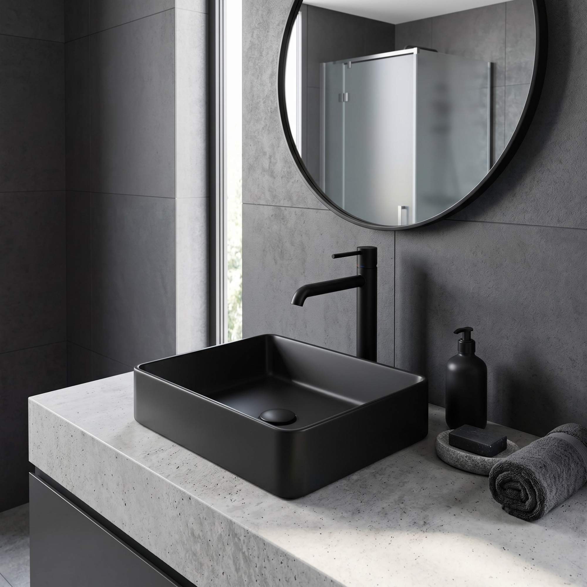 Umywalka Caroline, bateria Ultimate inspiracja